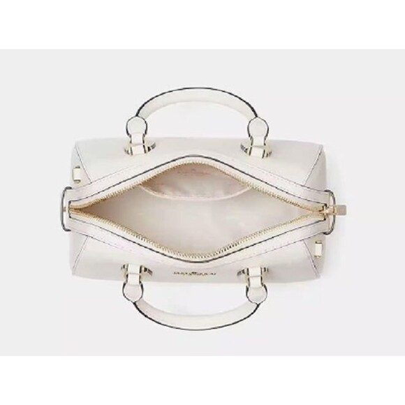 Kate Spade Madison Small Dolly Duffle Bag  Saffiano Leather | Meringue | NWT - Picture 3 of 8